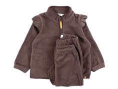 Lil Atelier peppercorn fleece set